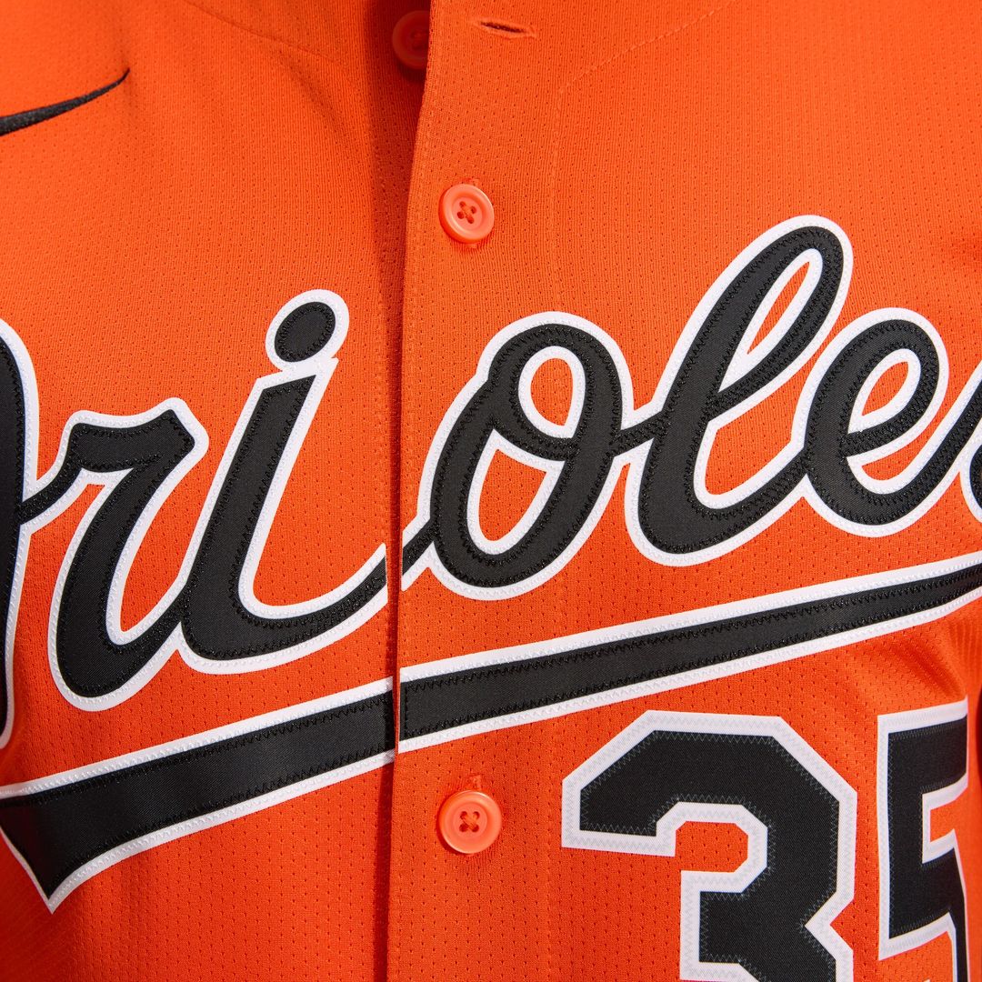 Baltimore Orioles Adley Rutschman Nike 2nd Alternate Limited Player Jersey - Orange MLB Team Jersey Baseball Fan Apparel