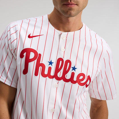 Philadelphia Phillies Nike Home Limited Jersey - White MLB Team Jersey Baseball Fan Apparel