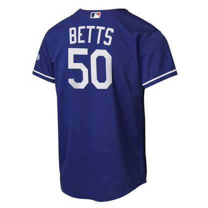 Los Angeles Dodgers Mookie Betts Nike Youth Alternate Stadium Jersey - Royal MLB Team Jersey Baseball Fan Apparel