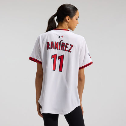 Cleveland Guardians José Ramírez Nike Women's Home Limited Player Jersey - White MLB Team Jersey Baseball Fan Apparel