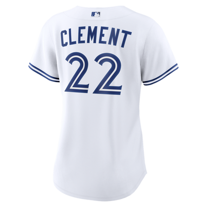 Toronto Blue Jays Ernie Clement Nike Women's Home Replica Jersey - White MLB Team Jersey Baseball Fan Apparel