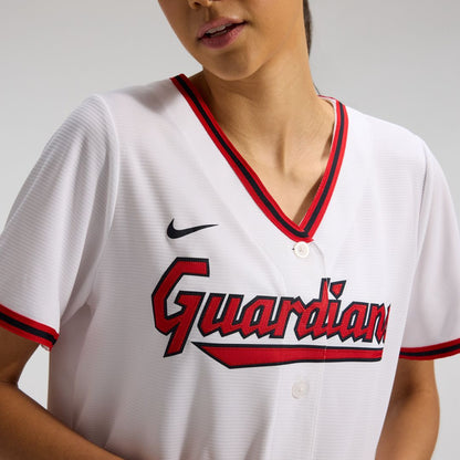 Cleveland Guardians José Ramírez Nike Women's Home Replica Jersey - White MLB Team Jersey Baseball Fan Apparel