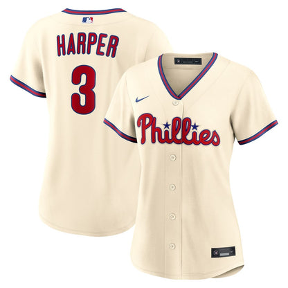 Philadelphia Phillies Bryce Harper Nike Women's Home Replica Jersey - White MLB Team Jersey Baseball Fan Apparel