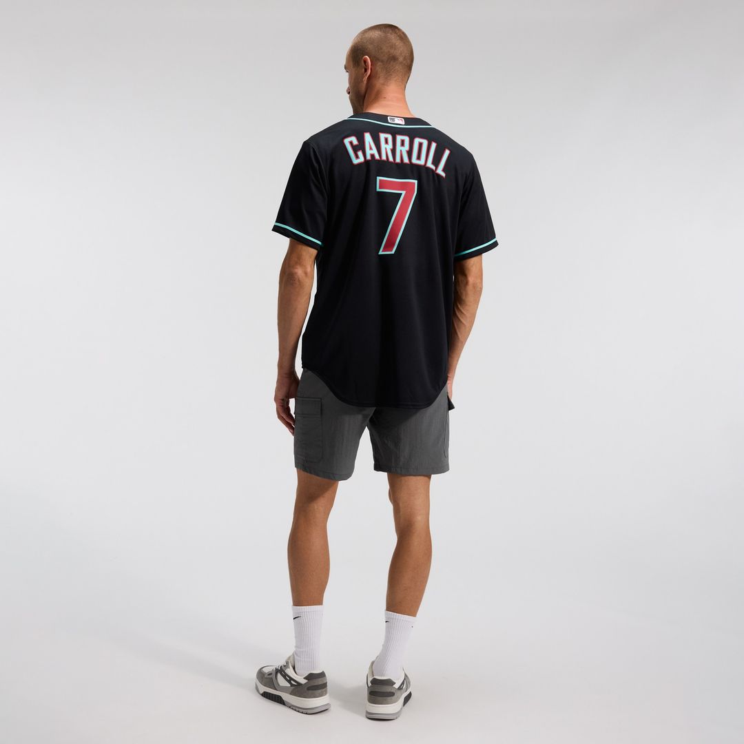 Arizona Diamondbacks Corbin Carroll Nike Alternate Replica Jersey - Black MLB Team Jersey Baseball Fan Apparel
