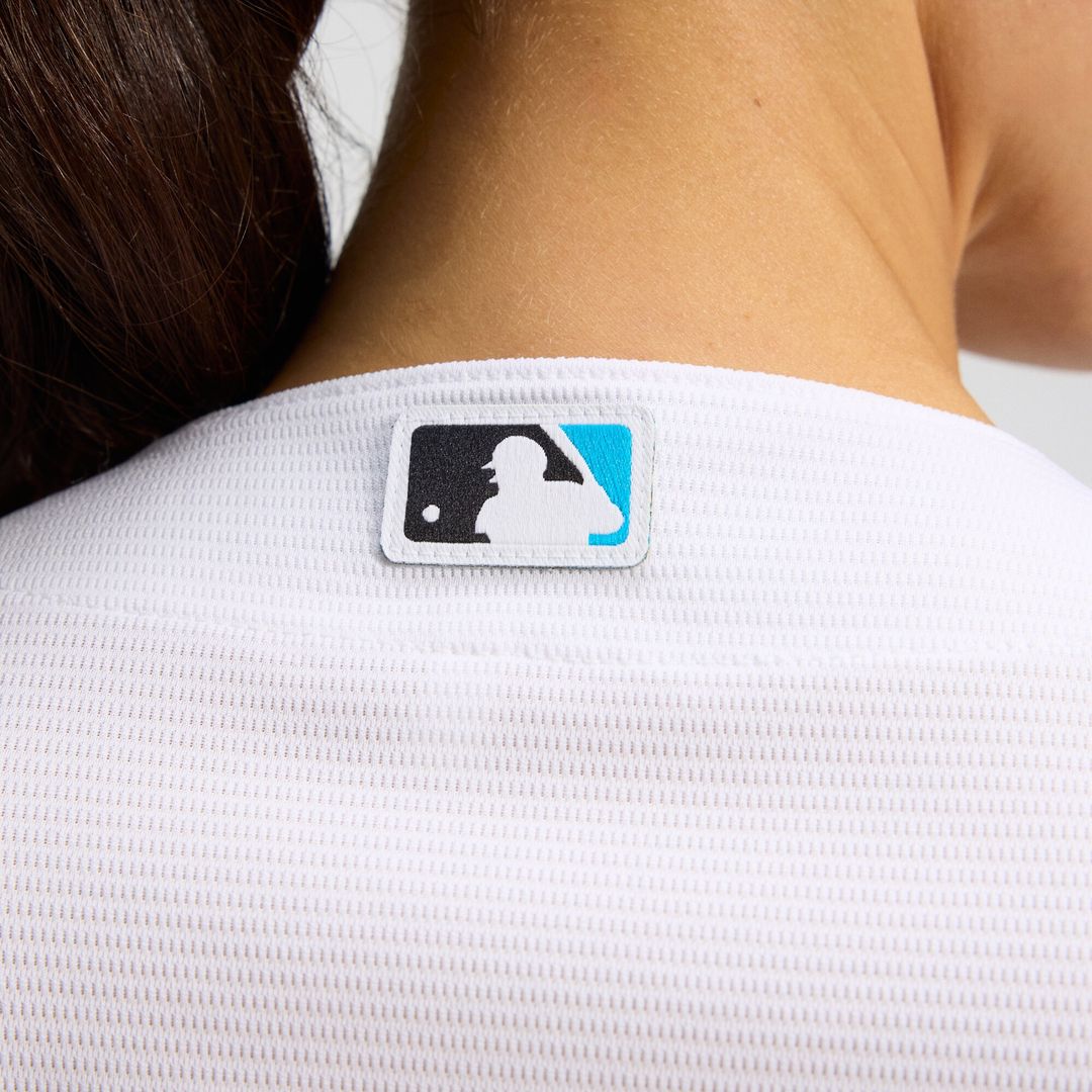 Miami Marlins Nike Women's Replica Team Jersey - White MLB Team Jersey Baseball Fan Apparel