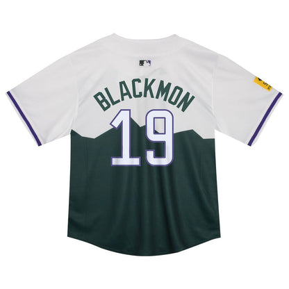Colorado Rockies Charlie Blackmon Nike Toddler City Connect Limited Player Jersey - Green MLB Team Jersey Baseball Fan Apparel