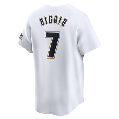 Houston Astros Craig Biggio Nike Throwback Cooperstown Limited Jersey - White MLB Team Jersey Baseball Fan Apparel