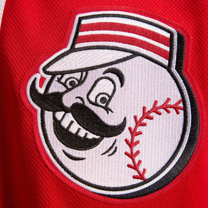 Cincinnati Reds Nike Alternate Authentic Team Logo Jersey - Scarlet MLB Team Jersey Baseball Fan Apparel