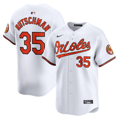 Baltimore Orioles Adley Rutschman Nike Home Limited Player Jersey - White MLB Team Jersey Baseball Fan Apparel