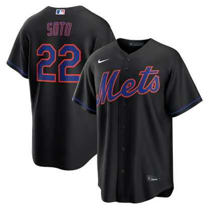 New York Mets Juan Soto Nike Home Replica Jersey - White MLB Team Jersey Baseball Fan Apparel