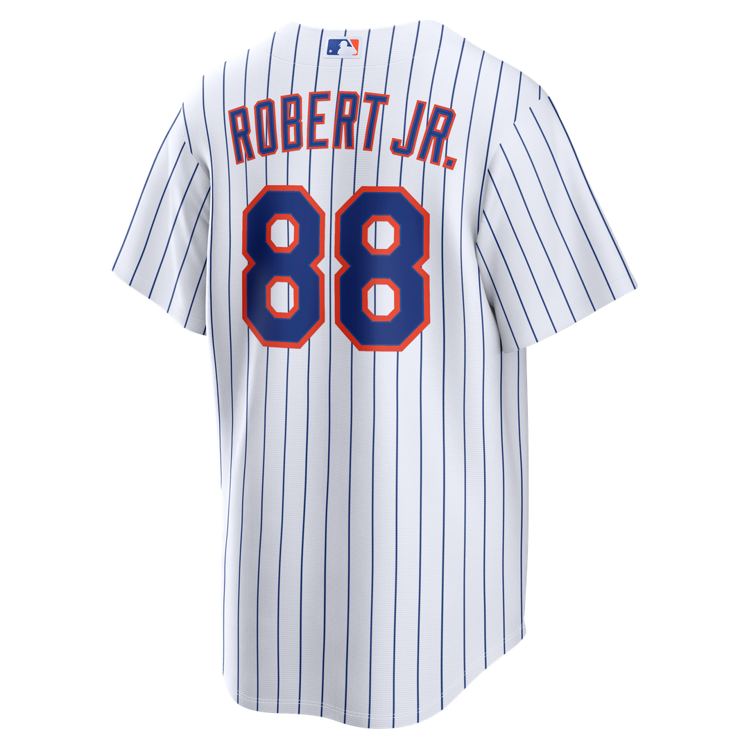 New York Mets Luis Robert Jr. Nike Home Replica Jersey - White MLB Team Jersey Baseball Fan Apparel