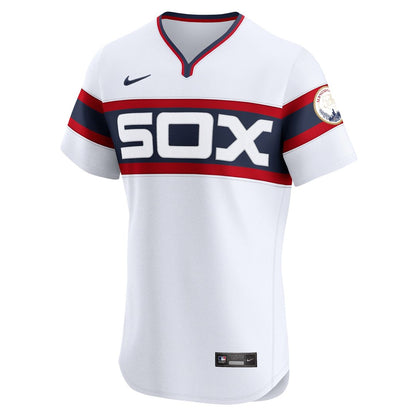 Chicago White Sox Nike Alternate Vapor Premier Elite Patch Jersey - White MLB Team Jersey Baseball Fan Apparel