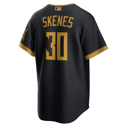 Pittsburgh Pirates Paul Skenes Nike 2026 City Connect Stadium Jersey - Black MLB Team Jersey Baseball Fan Apparel