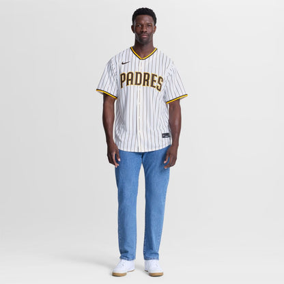 San Diego Padres Mason Miller Nike Home Replica Jersey - White MLB Team Jersey Baseball Fan Apparel