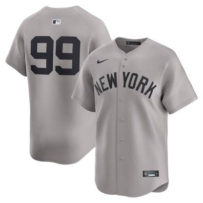 New York Yankees Aaron Judge Nike Road Limited Player Jersey - Gray MLB Team Jersey Baseball Fan Apparel