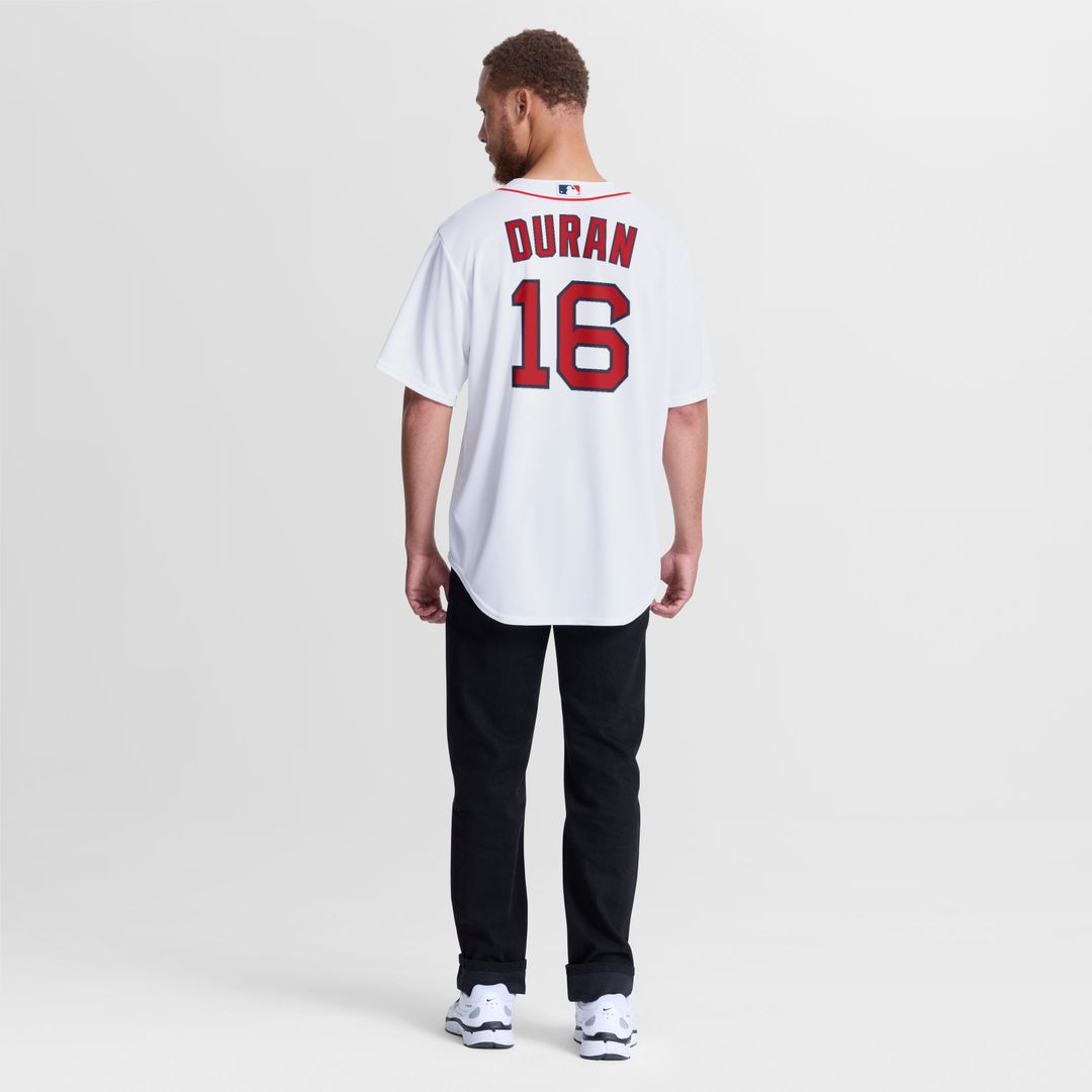 Boston Red Sox Jarren Duran Nike Home Replica Jersey - White MLB Team Jersey Baseball Fan Apparel