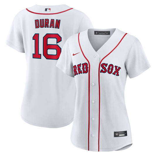 Boston Red Sox Jarren Duran Nike Women's Replica Player Jersey - White MLB Team Jersey Baseball Fan Apparel