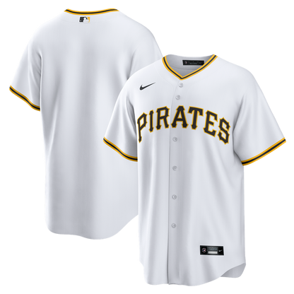 Pittsburgh Pirates Nike Home Big & Tall Replica Jersey - White MLB Team Jersey Baseball Fan Apparel