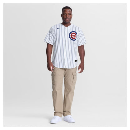 Chicago Cubs Carson Kelly Nike Home Replica Jersey - White MLB Team Jersey Baseball Fan Apparel