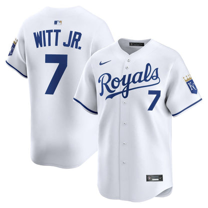 Kansas City Royals Bobby Witt Jr. Nike Alternate Limited Player Jersey - Light Blue MLB Team Jersey Baseball Fan Apparel