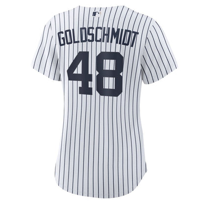 New York Yankees Paul Goldschmidt Nike Women's Home Replica Jersey - White MLB Team Jersey Baseball Fan Apparel