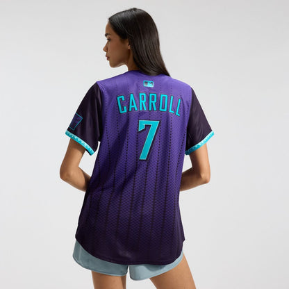 Arizona Diamondbacks Corbin Carroll Nike Women's 2025 City Connect Limited Player Jersey - Purple MLB Team Jersey Baseball Fan Apparel