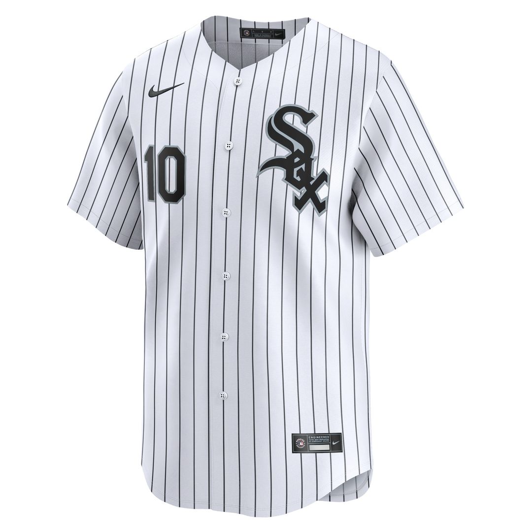 Chicago White Sox Yoan Moncada Nike Home Limited Player Jersey - White MLB Team Jersey Baseball Fan Apparel
