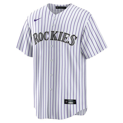 Colorado Rockies Brenton Doyle Nike Home Replica Jersey - White MLB Team Jersey Baseball Fan Apparel