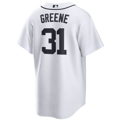 Detroit Tigers Riley Greene Nike Home Replica Jersey - White MLB Team Jersey Baseball Fan Apparel