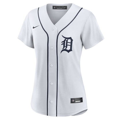 Detroit Tigers Riley Greene Nike Women's Home Replica Player Jersey - White MLB Team Jersey Baseball Fan Apparel