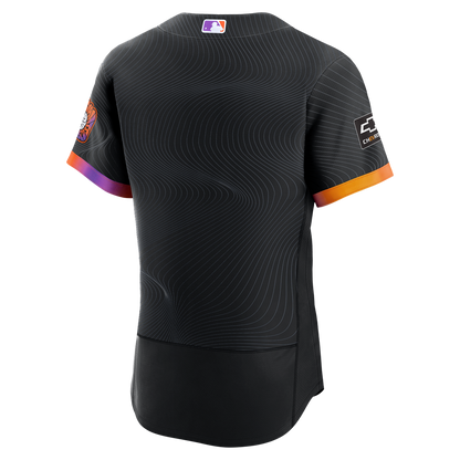 San Francisco Giants Nike City Connect Authentic Sponsor Patch Jersey - Anthracite MLB Team Jersey Baseball Fan Apparel