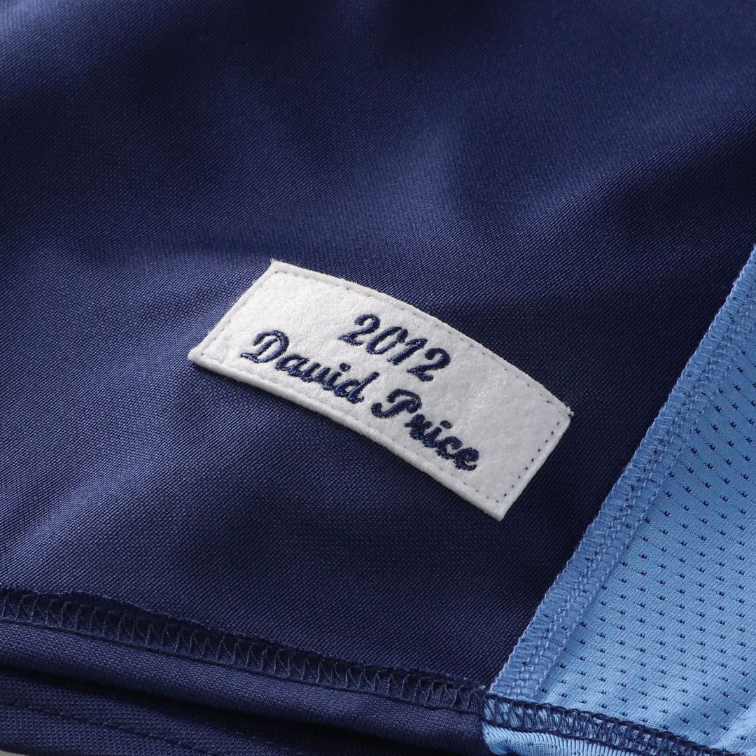 Tampa Bay Rays David Price Mitchell & Ness Authentic Batting Practice Jersey - Blue MLB Team Jersey Baseball Fan Apparel