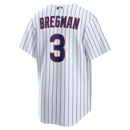 Chicago Cubs Alex Bregman Nike Home Replica Jersey - White MLB Team Jersey Baseball Fan Apparel