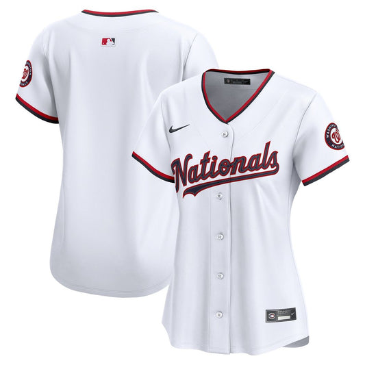 Washington Nationals Nike Women's Home Limited Jersey - White MLB Team Jersey Baseball Fan Apparel
