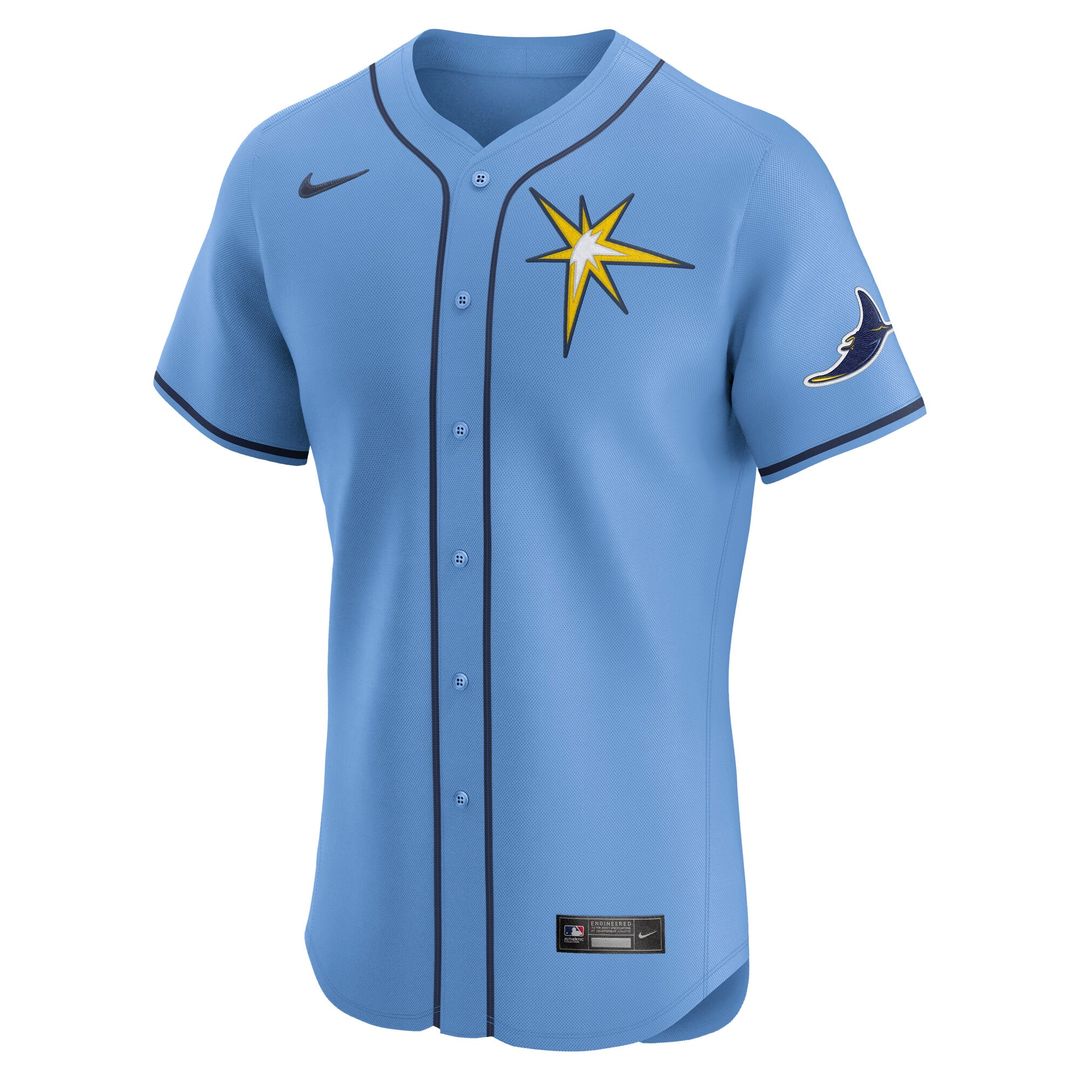 Tampa Bay Rays Nike Home Elite Jersey - White MLB Team Jersey Baseball Fan Apparel