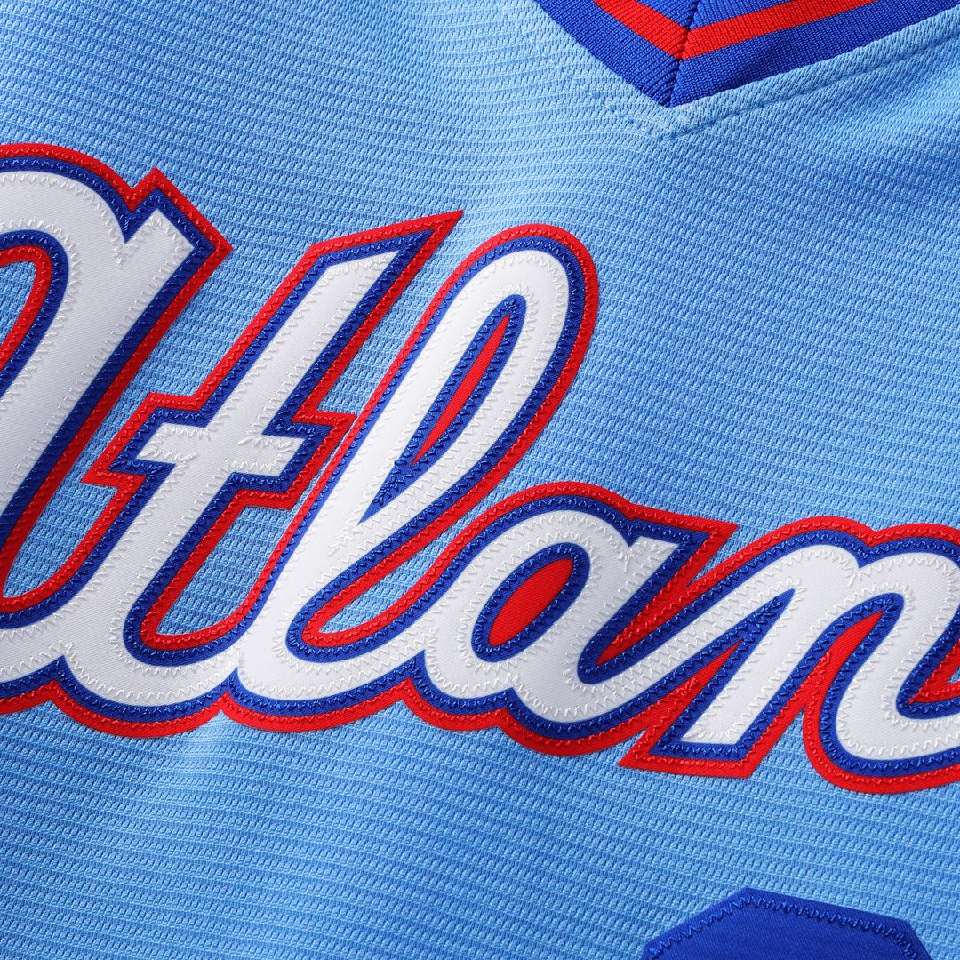 Atlanta Braves Ha - Seong Kim Nike 2026 City Connect Stadium Jersey - Powder Blue MLB Team Jersey Baseball Fan Apparel