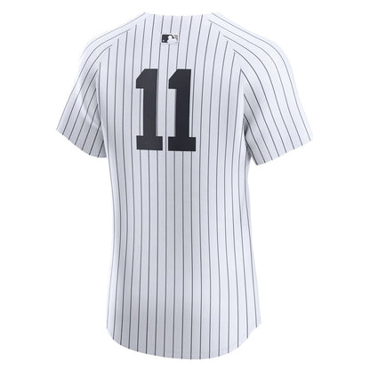 New York Yankees Anthony Volpe Nike Home Elite Jersey - White MLB Team Jersey Baseball Fan Apparel