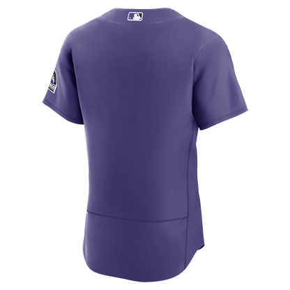 Colorado Rockies Nike Alternate Authentic Jersey - Purple MLB Team Jersey Baseball Fan Apparel