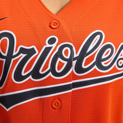 Baltimore Orioles Adley Rutschman Nike Women's Alternate Replica Player Jersey - Orange MLB Team Jersey Baseball Fan Apparel