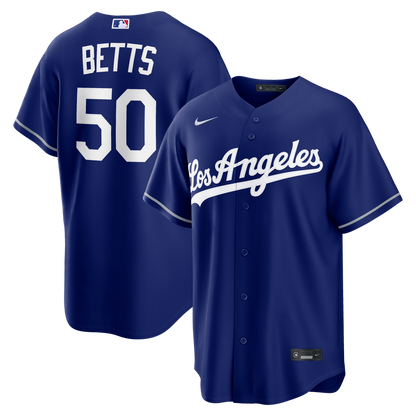 Los Angeles Dodgers Mookie Betts Nike Home Replica Jersey - White MLB Team Jersey Baseball Fan Apparel