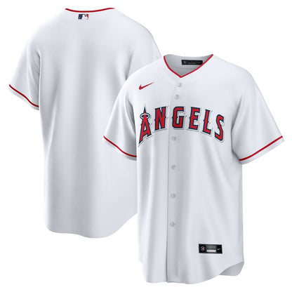 Los Angeles Angels Nike Home Blank Replica Jersey - White MLB Team Jersey Baseball Fan Apparel