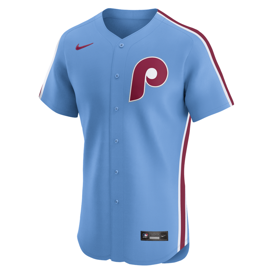 Philadelphia Phillies Nike Alternate Elite Jersey - Light Blue MLB Team Jersey Baseball Fan Apparel