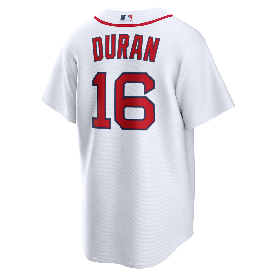 Boston Red Sox Jarren Duran Nike Home Replica Jersey - White MLB Team Jersey Baseball Fan Apparel