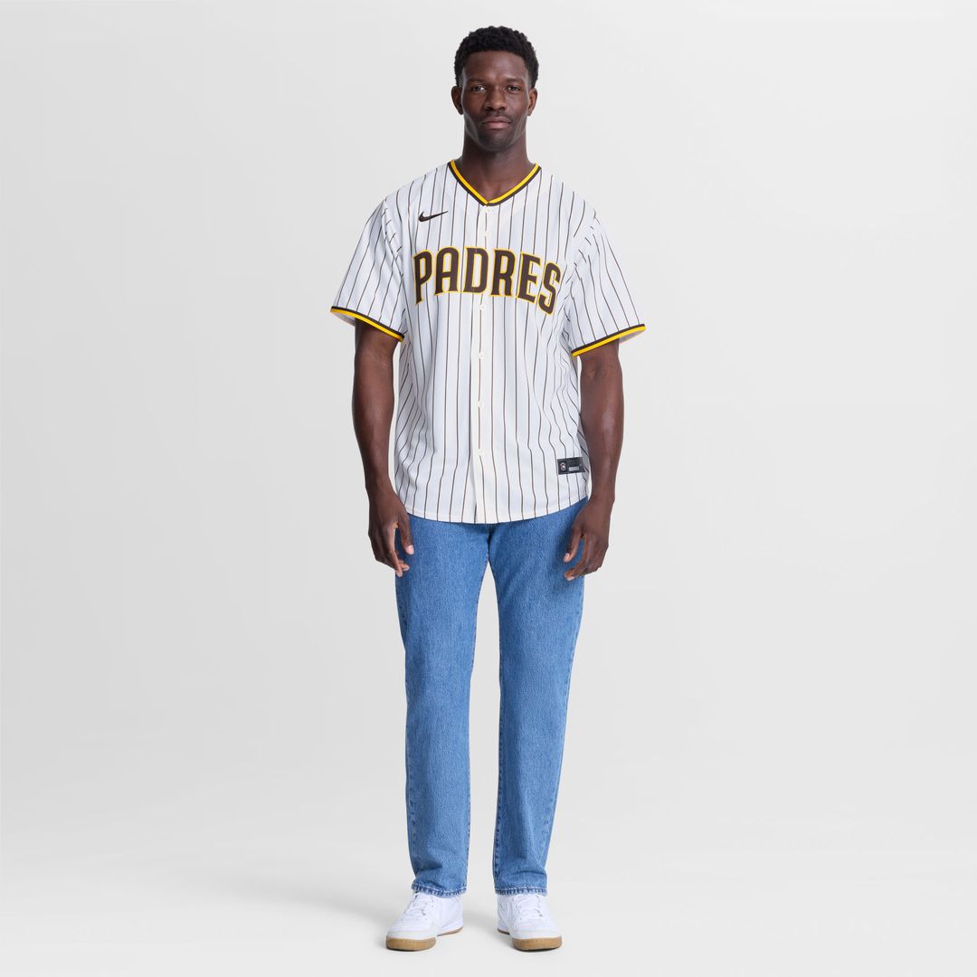 San Diego Padres Xander Bogaerts Nike Home Replica Jersey - White MLB Team Jersey Baseball Fan Apparel