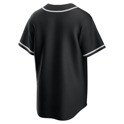 Colorado Rockies Nike Fashion Replica Black Out Jersey MLB Team Jersey Baseball Fan Apparel