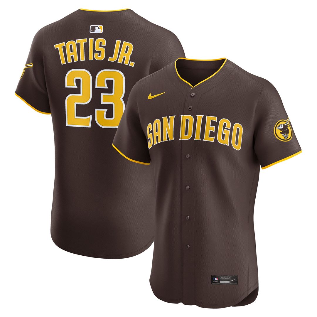 San Diego Padres Fernando Tatis Jr. Nike Home Elite Jersey - White MLB Team Jersey Baseball Fan Apparel