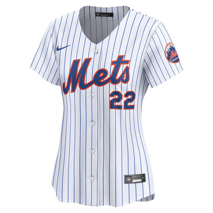 New York Mets Juan Soto Nike Women's Home Limited Player Jersey - White MLB Team Jersey Baseball Fan Apparel
