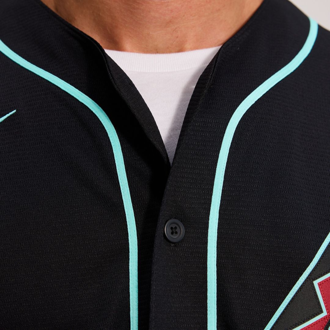 Arizona Diamondbacks Corbin Carroll Nike Alternate Replica Jersey - Black MLB Team Jersey Baseball Fan Apparel