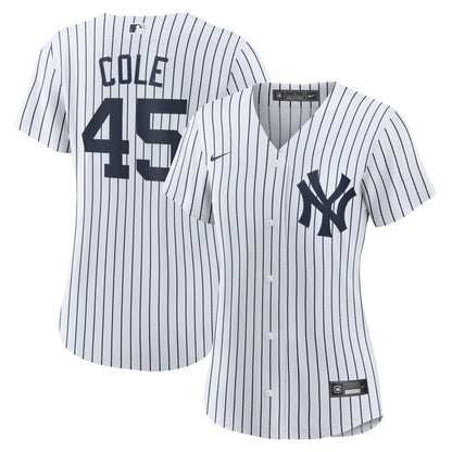 New York Yankees Gerrit Cole Nike Women's Alternate Replica Player Jersey - Navy MLB Team Jersey Baseball Fan Apparel