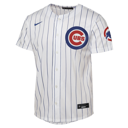 Chicago Cubs Pete Crow - Armstrong Nike Youth Alternate 2 Stadium Jersey - Light Blue MLB Team Jersey Baseball Fan Apparel